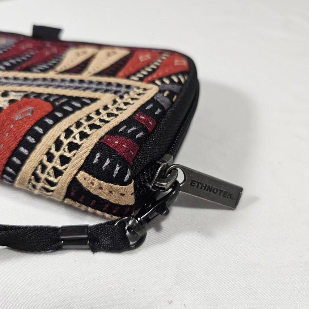 Chiburi Accordion Wallet RFID Block. Unique Pattern Colorful Organized Cloth - Picture 3 of 7